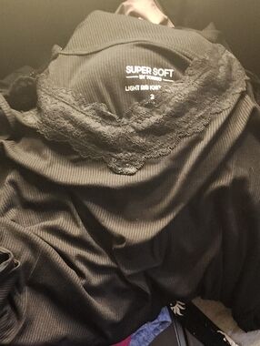 Lace sleep tank gown